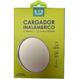 Cargador Inalambrico ROCA 10W (Carga Rpida) (Caja Daada)