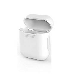 Estuche silicona auriculares TWS i99/i12 - Blanco