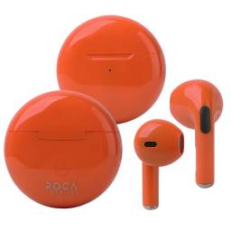 Auricular Bluetooth TWS Roca R6P Anaranjado