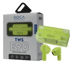 Auricular Bluetooth TWS Roca E90 Verde