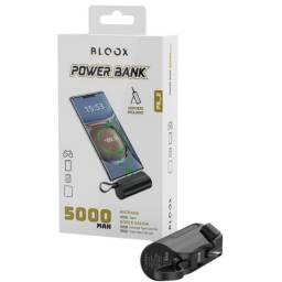 Power Bank BLOOX PB_2   5.000mAh  Entrada/Salida: Tipo C Negro