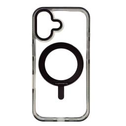 Case Compatible con Carga Magn�tica   Soporte  Apple iPhone 17 - Negro
