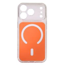 TPU Compatible con Carga Magn�tica   Apple iPhone 17 Pro - Anaranjado