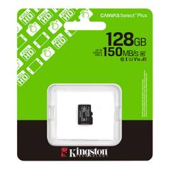Tarjeta microSD Kingston 128GB Canvas Select Plus